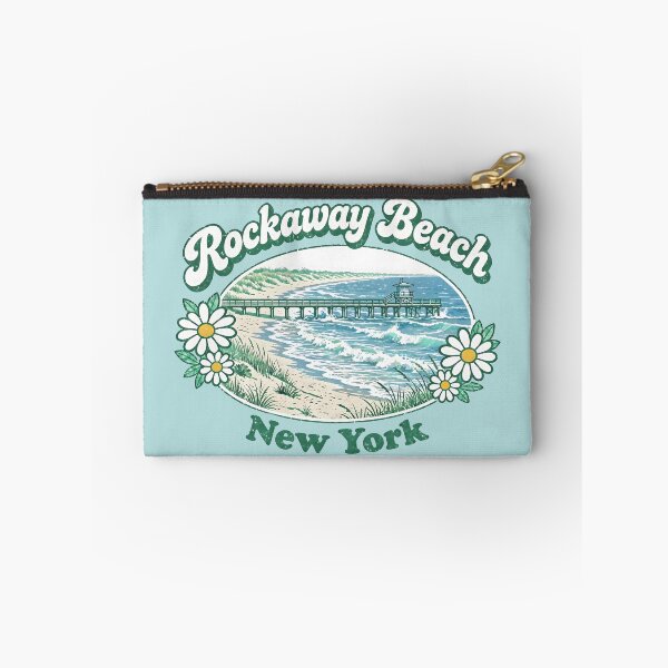 Item preview, Rockaway Beach Cute Retro Surfing Pastel Waves designed and sold by HowToCanadian.