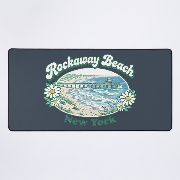 Item preview, Rockaway Beach Cute Retro Surfing Pastel Waves designed and sold by HowToCanadian.