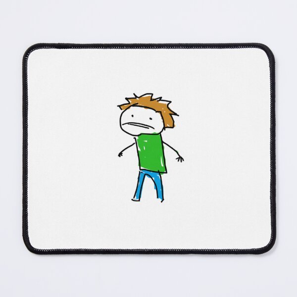 Item preview, Grumpy Stick Figure Doodle Unimpressed Character designed and sold by NicolasGlowArt.