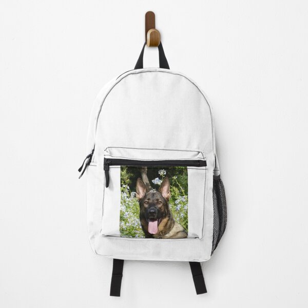 Item preview, Calm Belgian Malinois Dog Loves Flower designed and sold by VanGaldo.