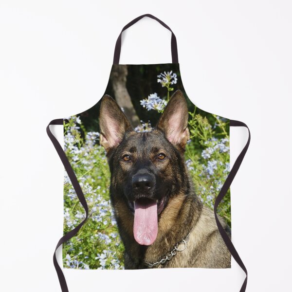Item preview, Calm Belgian Malinois Dog Loves Flower designed and sold by VanGaldo.