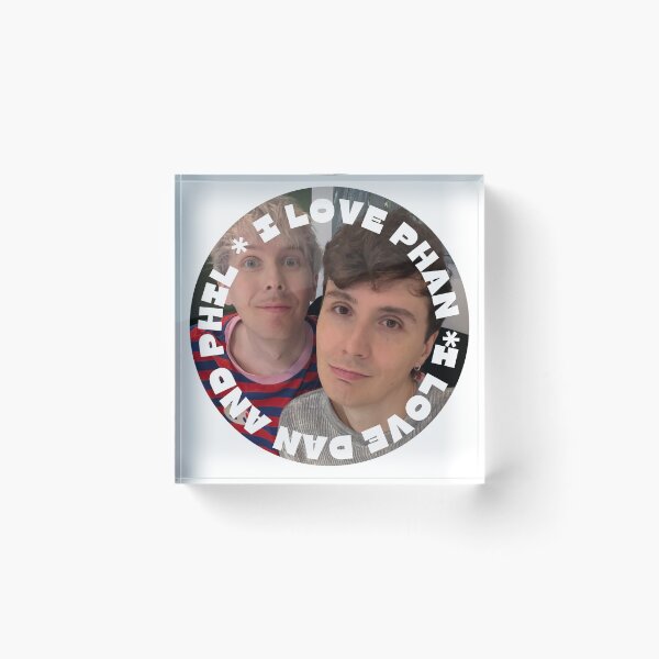 Item preview, i love DAN AND PHIL  designed and sold by brendainthesky.