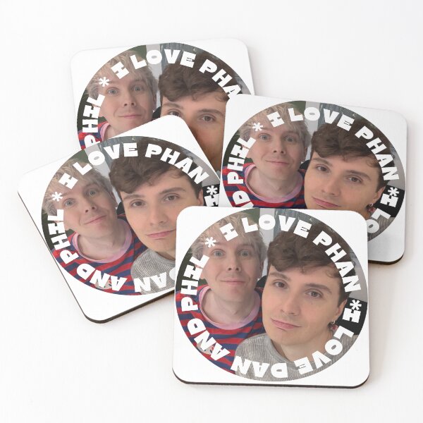 Item preview, i love DAN AND PHIL  designed and sold by brendainthesky.