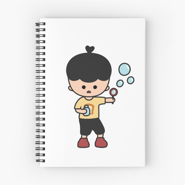 Item preview, Cute Little Boy Blowing Bubbles – KURA designed and sold by KURA - Cozy inside.