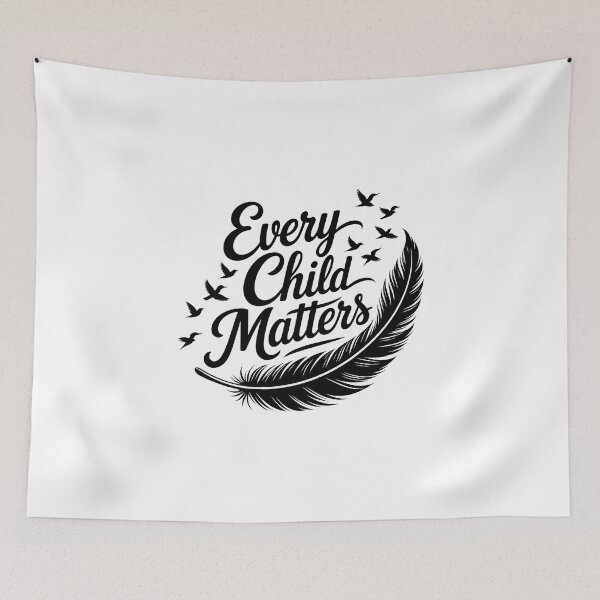 Item preview, Every Child Matters Feather Birds Graphic designed and sold by SoyLamderma.