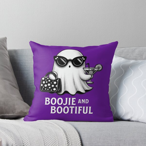 Item preview, Boojie And Bootiful Ghost Funny Halloween Bougie designed and sold by TnTzDesigns.