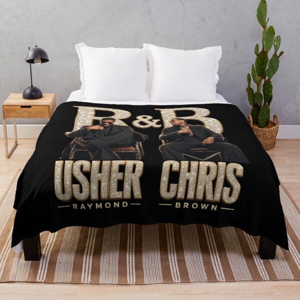 Item preview, Usher Chris Brown R&B Music Legends Glitter designed and sold by Marquiserman.