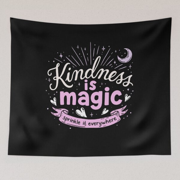 Item preview, Kindness Is Magic Celestial Sparkle Graphic designed and sold by Say It With Ink.
