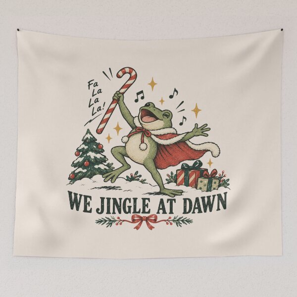 Item preview, Funny Christmas Frog, Retro Holiday Frog, Festive Frog Lover, Vintage Xmas Frog, Cute Christmas Animal, Whimsical Holiday, Frog Christmas Gift, Cozy Christmas designed and sold by Quiajia.