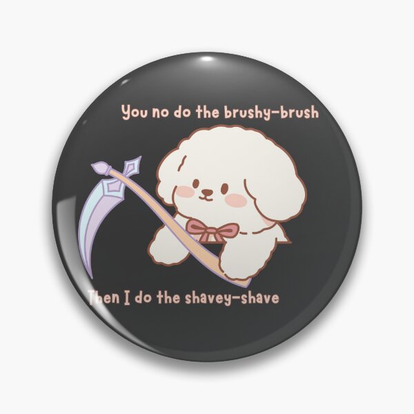 Item preview, Brushy Brush or Shavey Shave designed and sold by Dog Groomers' Guild.