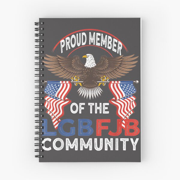 Item preview, Proud Member of LGBFJB Community with US Flag Patriotic Design designed and sold by Decrex.