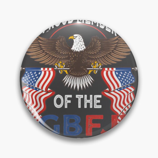 Artikelvorschau, Stolzes Mitglied der LGBFJB-Community mit patriotischem Design der US-Flagge entworfen und verkauft von Decrex.