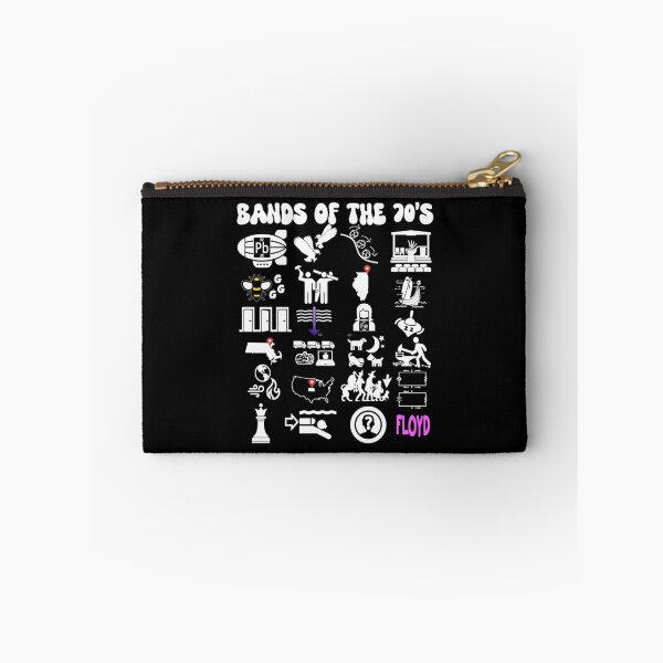 Item preview, funny nerdy iconic rock bands of the 70s white text designed and sold by JoannaLabbato1.