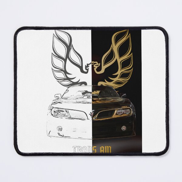 Item preview, Vintage Trans Am Muscle Car Split Design Illustration designed and sold by Rukshan Rajapaksha.
