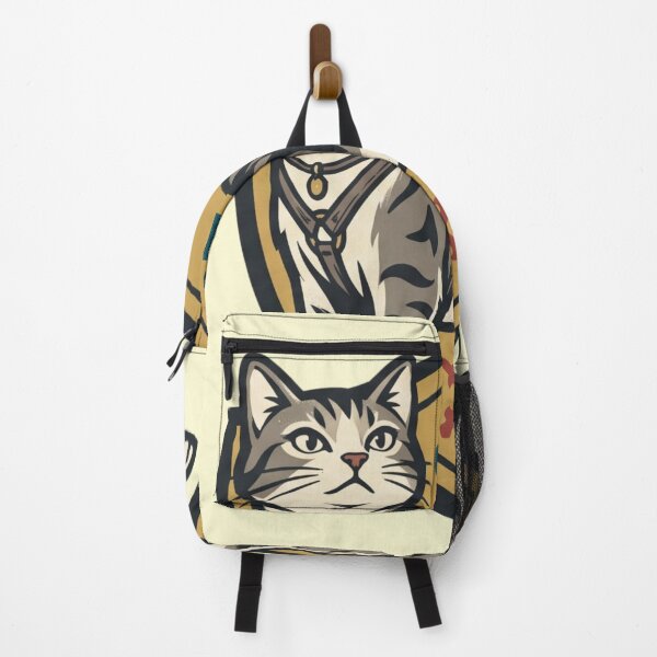 Item preview, A whisker warrior tabby cat in a shield with brave and unstoppable text designed and sold by BiniClicks.