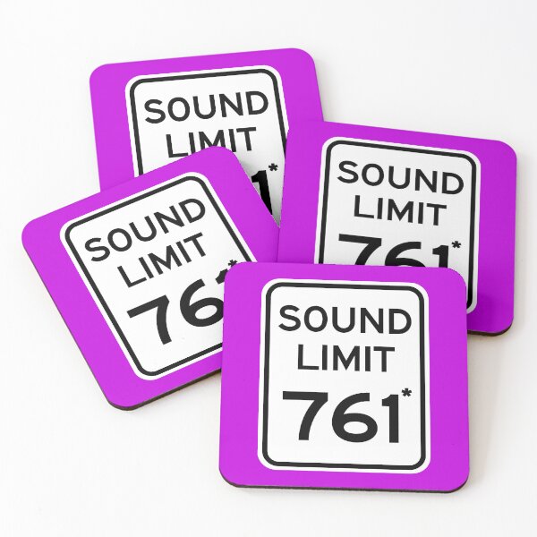 Item preview, Sound Limit 761* Sign designed and sold by Karate Octopus.