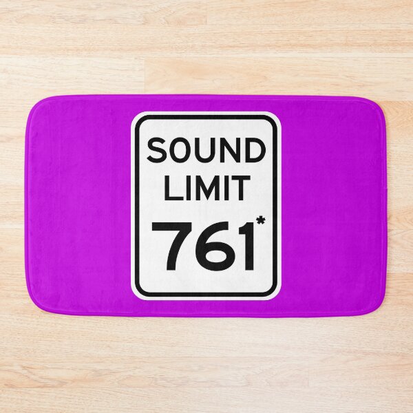 Item preview, Sound Limit 761* Sign designed and sold by Karate Octopus.