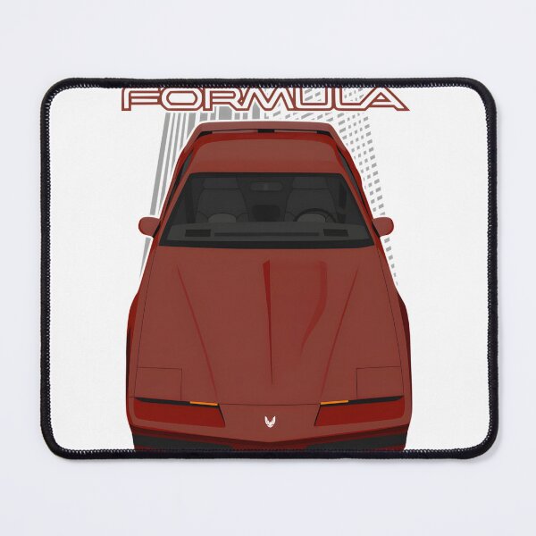 Item preview, Classic Pontiac Firebird Formula Maroon Muscle Car Illustration designed and sold by Rukshan Rajapaksha.