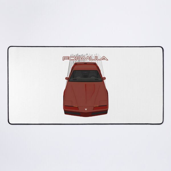 Item preview, Classic Pontiac Firebird Formula Maroon Muscle Car Illustration designed and sold by Rukshan Rajapaksha.