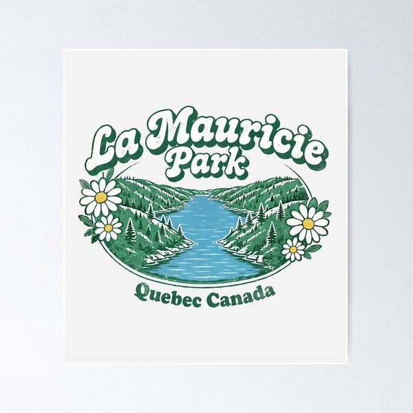 Item preview, La Mauricie Cute Lake Quebec designed and sold by HowToCanadian.