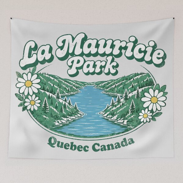 Item preview, La Mauricie Cute Lake Quebec designed and sold by HowToCanadian.