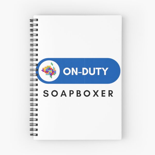 Item preview, On Duty Soapboxer Bold Graphic Design for Activists and Speakers designed and sold by WAppels.