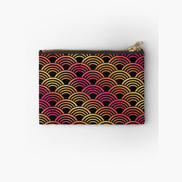 Item preview, Sunset Seigaiha Japanese Seamless Pattern designed and sold by Mitofu.