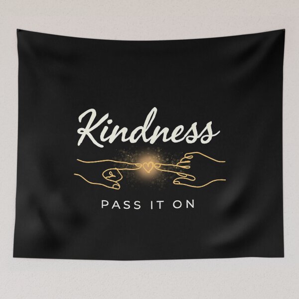 Item preview, Kindness Pass It On Celestial Touch Quote designed and sold by Say It With Ink.