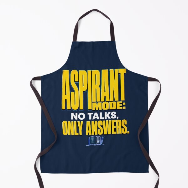 Item preview, Aspirant Mode: No Talks Only Answers designed and sold by Fun2Fentastic.