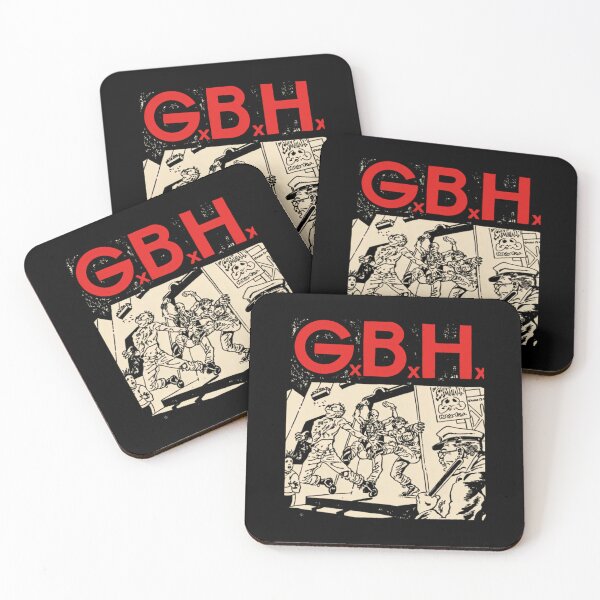 Item preview, g.b.h punk rock artwork bursting with raw fierce underground spirit designed and sold by ADAMCHANEY33.