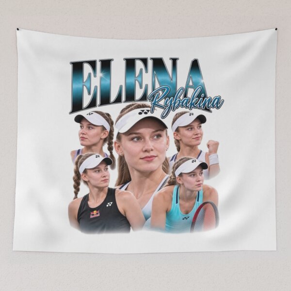 Item preview, Elena Rybakina Tennis designed and sold by BonKihote.