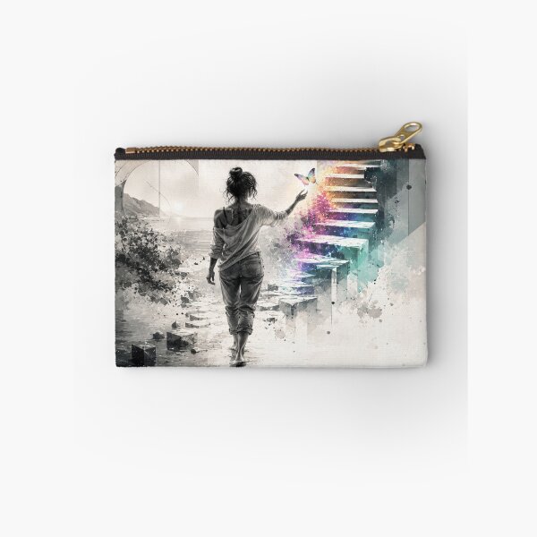 Item preview, Steps Into Color - Surreal Rainbow Journey designed and sold by Personiq Kaleido.