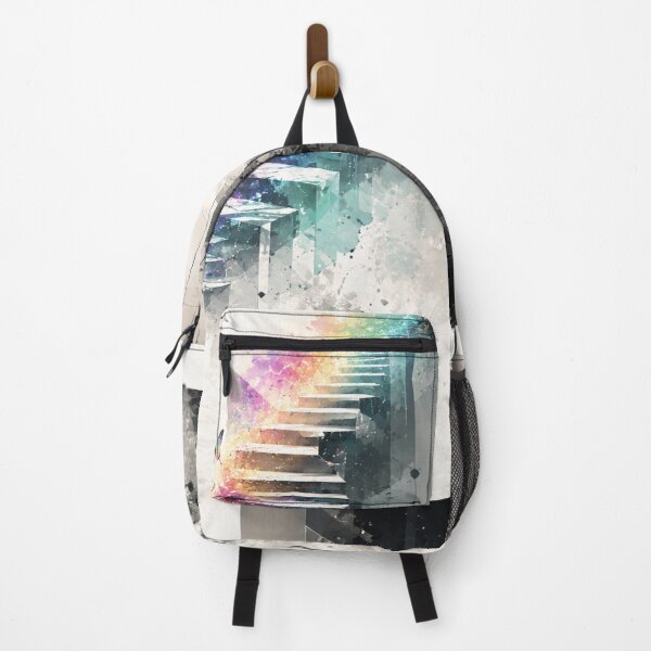 Item preview, Steps Into Color - Surreal Rainbow Journey designed and sold by Personiq Kaleido.