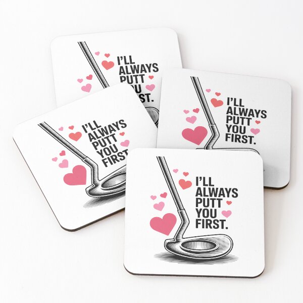Item preview, I'll Always Putt You First – Funny Golf Pun Design designed and sold by LoFizzy.