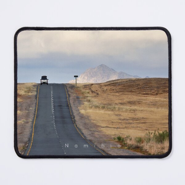 Item preview, Car on a scenic asphalt road in the African desert. Original photography designed and sold by studio838.