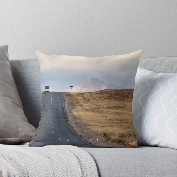 Item preview, Car on a scenic asphalt road in the African desert. Original photography designed and sold by studio838.