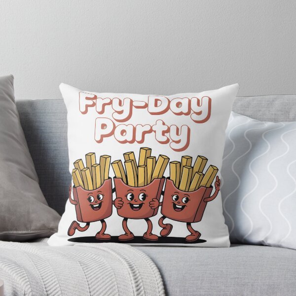 Item preview, Fry-Day Party Cute French Fries Vintage Retro Fast Food designed and sold by ART BOND.