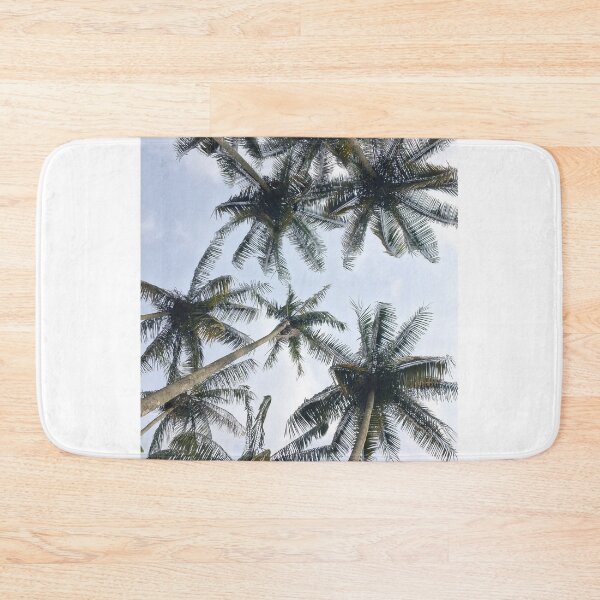 Item preview, Vintage Coconut Palm Trees Tropical Sky Nature Photo designed and sold by ChotipahArt.