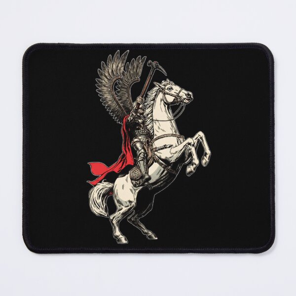 Item preview, Vintage Winged Hussar Polish knight dark fantasy designed and sold by MemoryZoneOfficial.