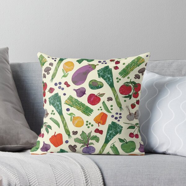 Item preview, Tossed veggies in watercolor designed and sold by Goddessart.