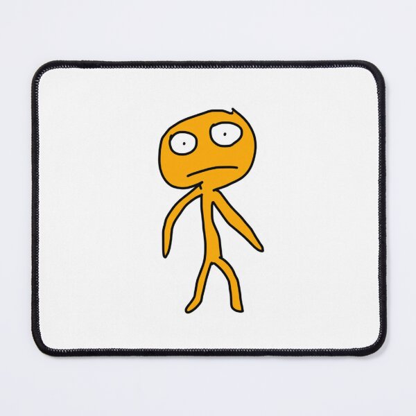 Item preview, Confused Stickman Doodle Art Simple Character designed and sold by NicolasGlowArt.