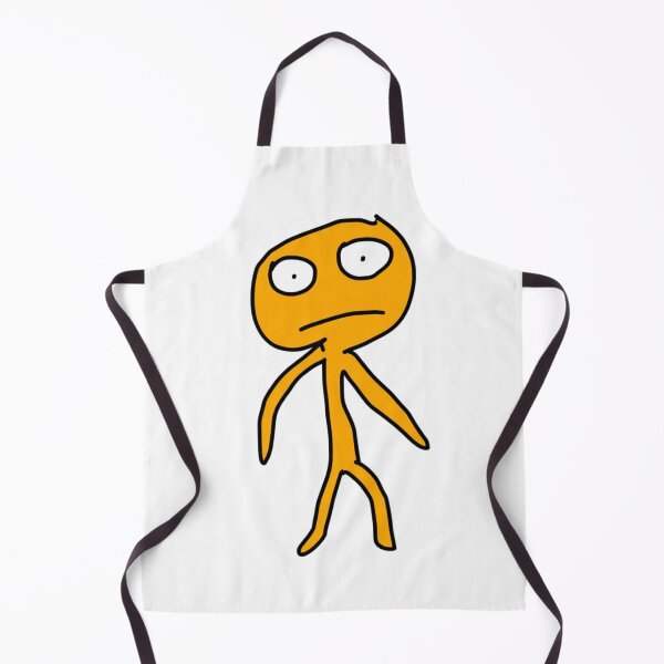 Item preview, Confused Stickman Doodle Art Simple Character designed and sold by NicolasGlowArt.