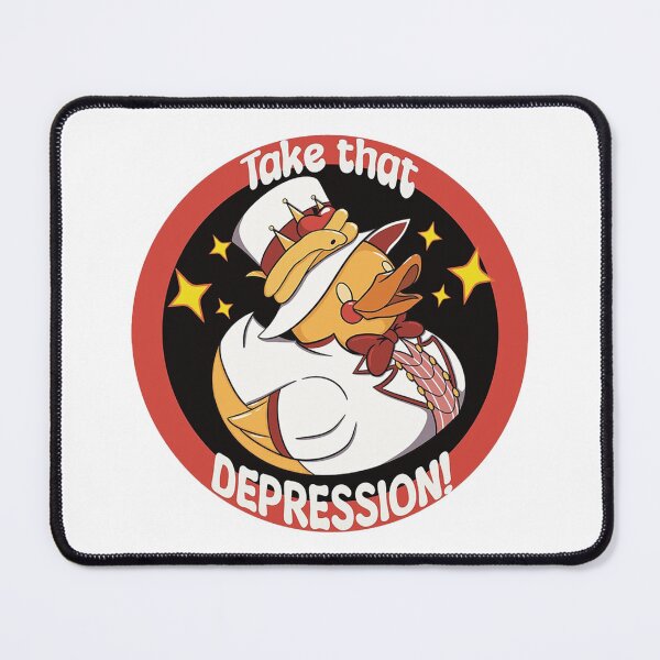 Item preview, Vintage Lucifer Rubber Ducky - Take That Depression designed and sold by johnhaugg.
