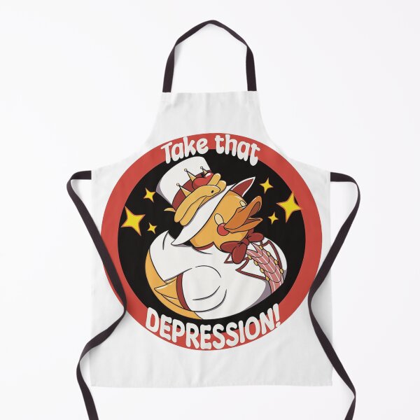Item preview, Vintage Lucifer Rubber Ducky - Take That Depression designed and sold by johnhaugg.