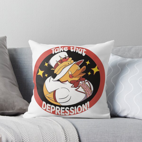 Item preview, Vintage Lucifer Rubber Ducky - Take That Depression designed and sold by johnhaugg.
