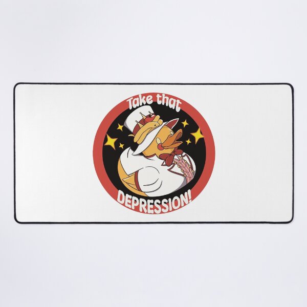Item preview, Vintage Lucifer Rubber Ducky - Take That Depression designed and sold by johnhaugg.