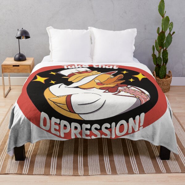 Item preview, Vintage Lucifer Rubber Ducky - Take That Depression designed and sold by johnhaugg.