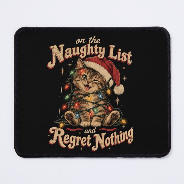 Item preview, On The Naughty List And Regret Nothing designed and sold by TheEndDesign.