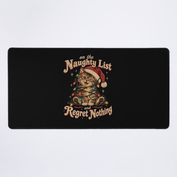 Item preview, On The Naughty List And Regret Nothing designed and sold by TheEndDesign.