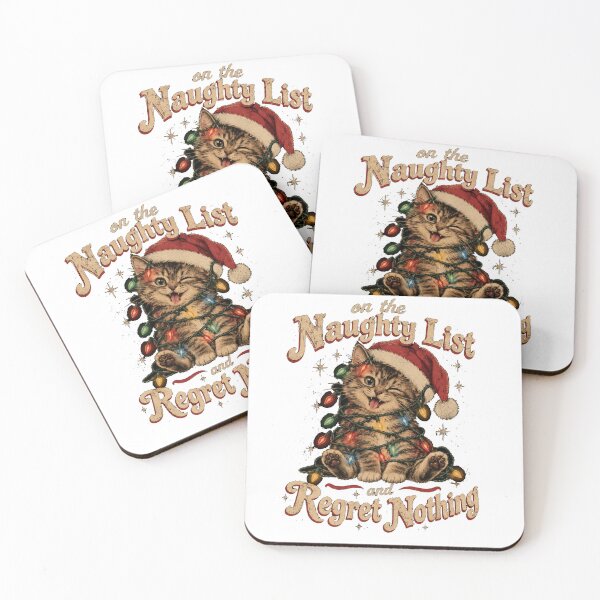 Item preview, On The Naughty List And Regret Nothing designed and sold by TheEndDesign.